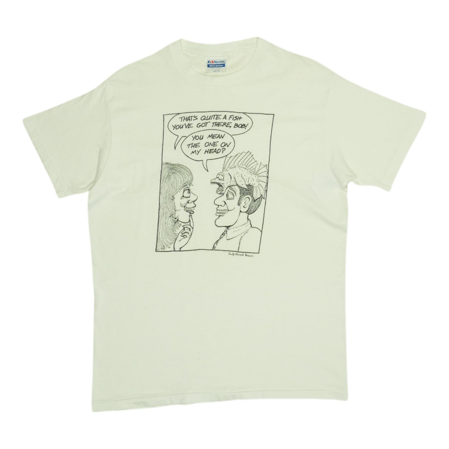 1980s That's Quite A Fish You Got There Shirt