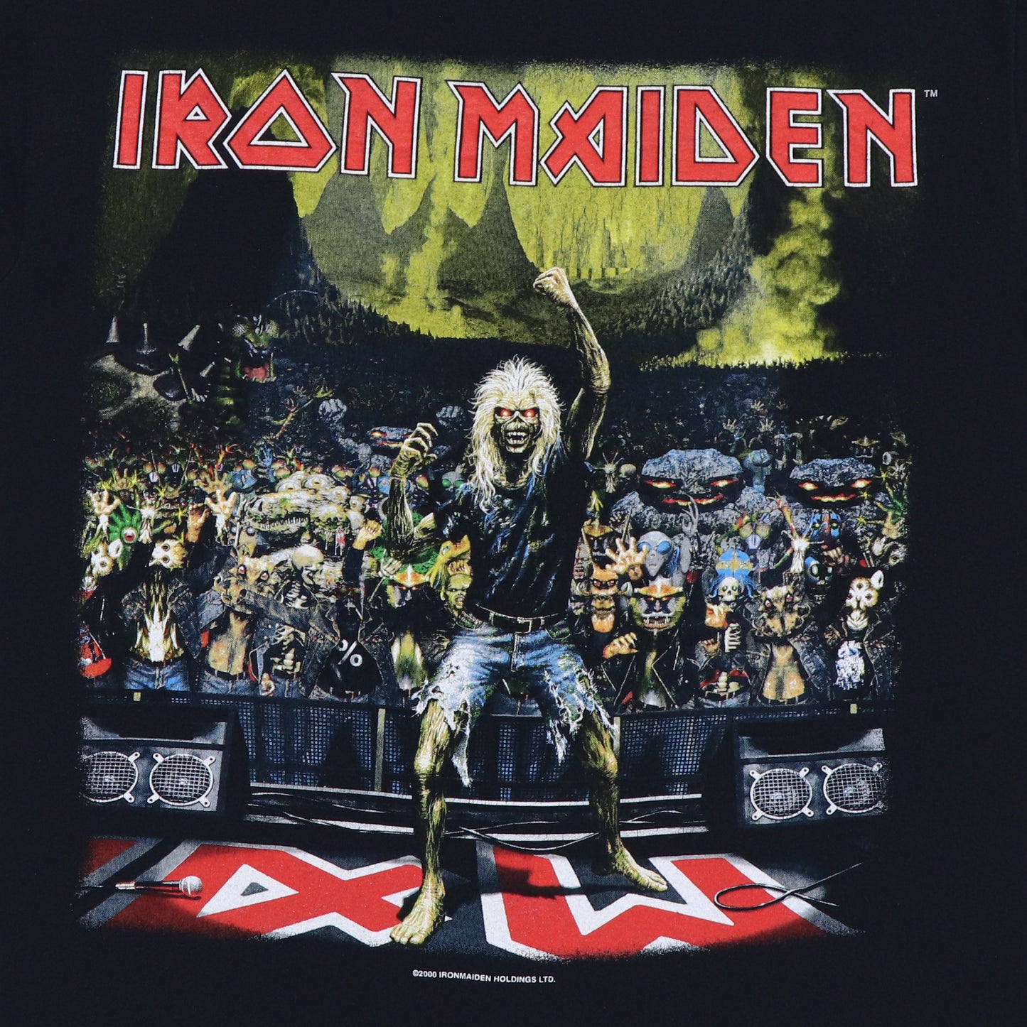 2000 Iron Maiden Brave New World Tour Shirt