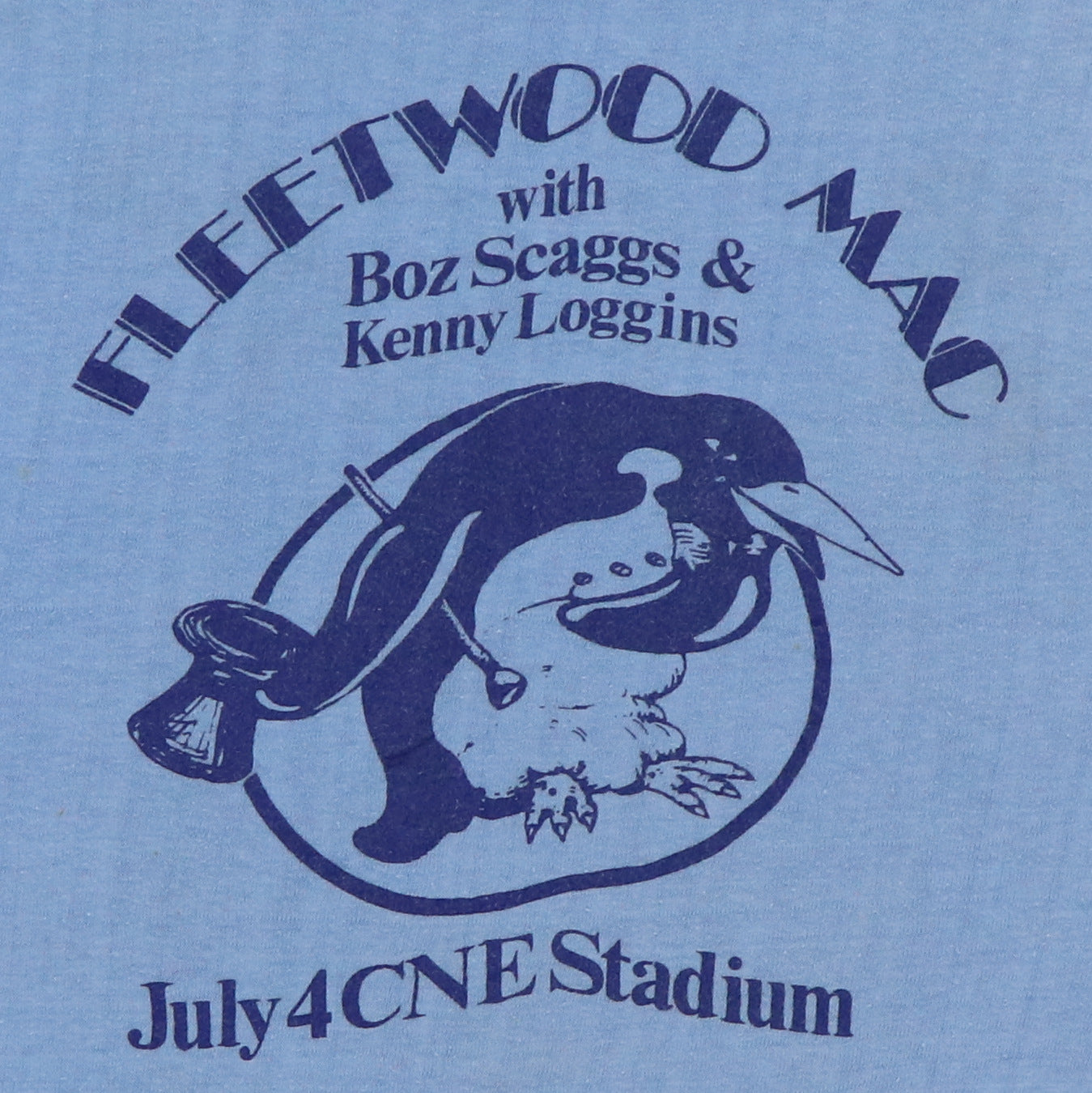 1977 Fleetwood Mac Crew Concert Shirt