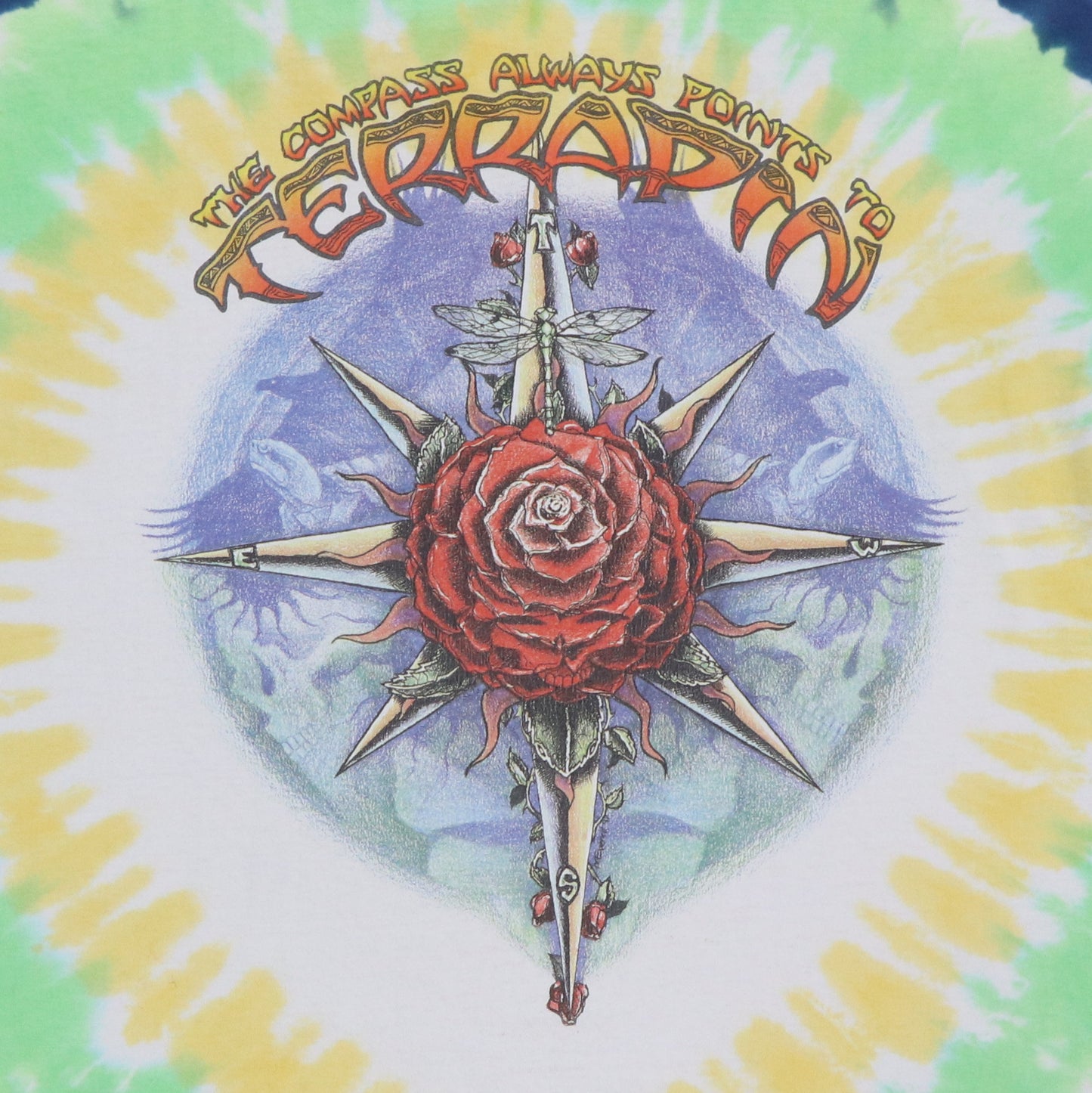 1994 Grateful Dead Terrapin Station Tie Dye Shirt