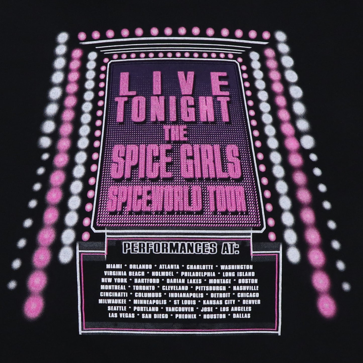 1998 Spice Girls Tour Shirt