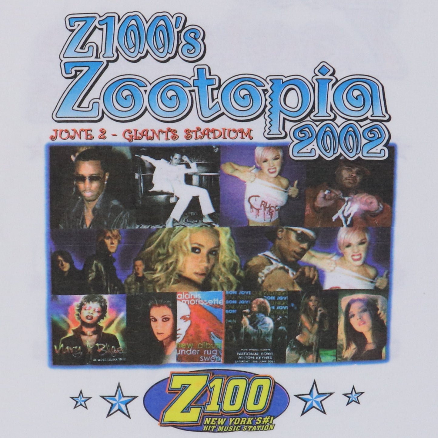 2002 Zootopia Music Festival Shirt