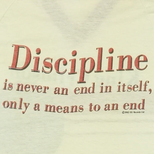 1982 King Crimson Discipline Shirt