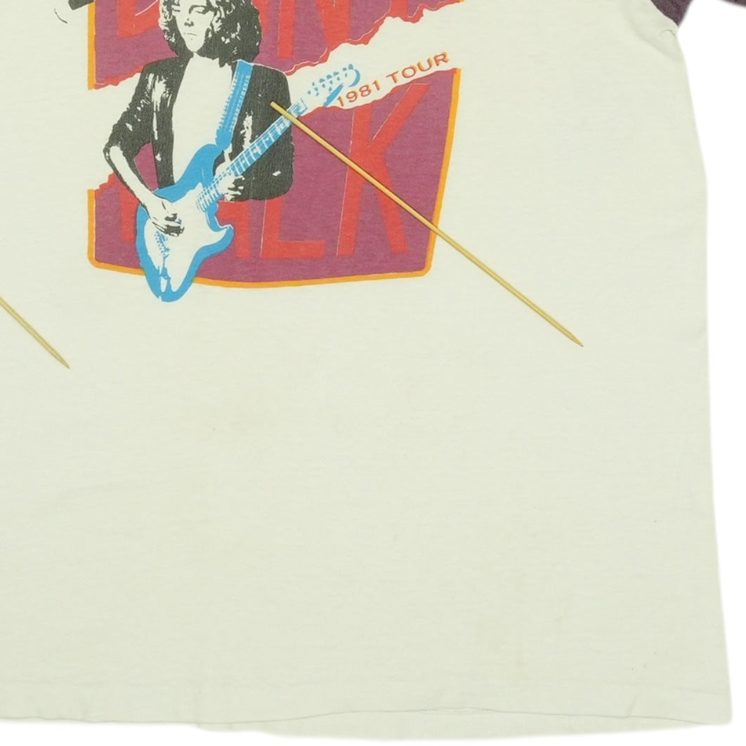 1981 Peter Frampton Breaking All The Rules Tour Shirt