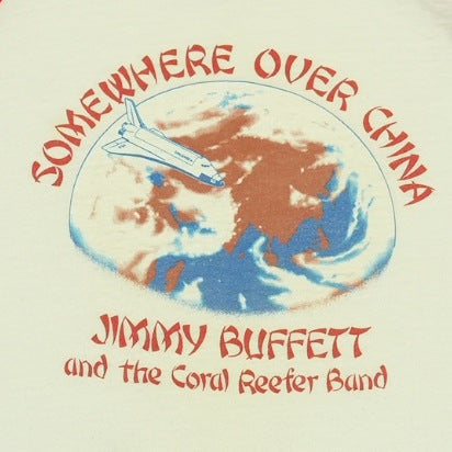 1982 Jimmy Buffett Somewhere Over China Tour Jersey Shirt