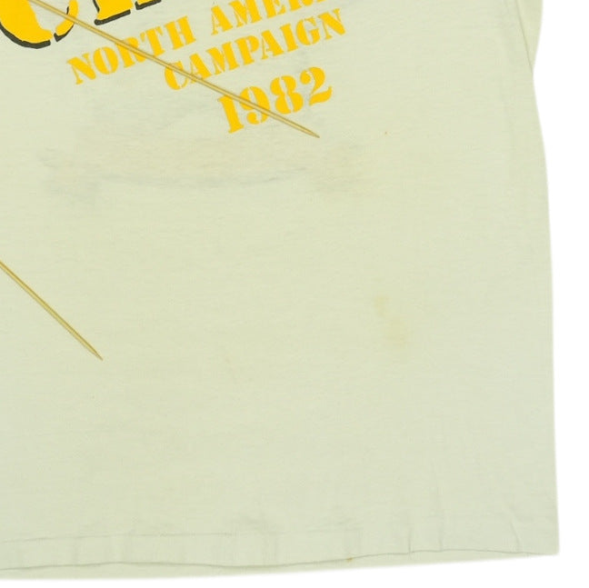 1982 The Clash Know Your Rights Tour Jersey Shirt