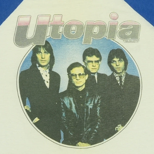 1982 Utopia Todd Rundgren Tour Jersey Shirt