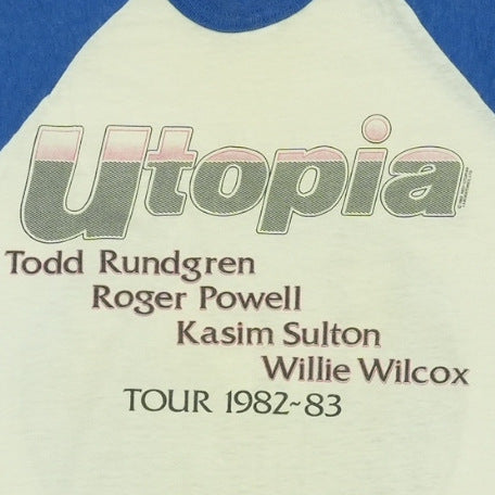 1982 Utopia Todd Rundgren Tour Jersey Shirt