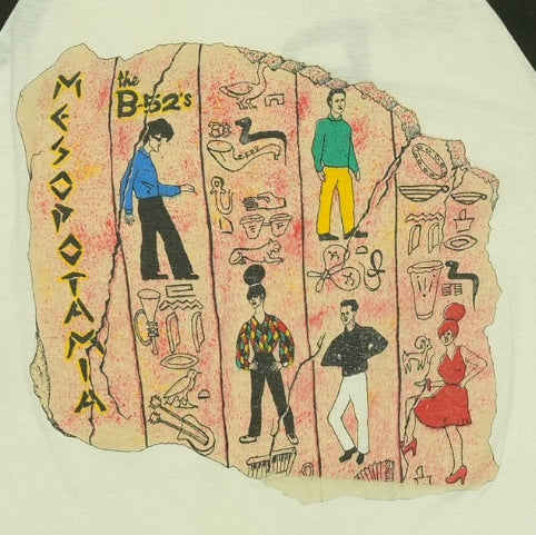 1982 B-52's Meso-Americans Tour Jersey Shirt