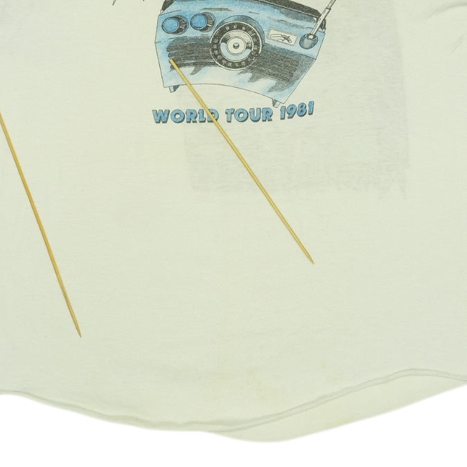 1981 Pat Travers Radioactive Tour Jersey Shirt