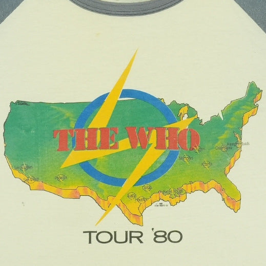 1980 The Who Tour Jersey Shirt