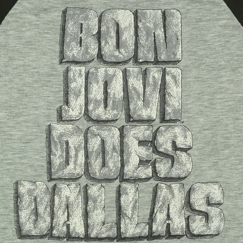 1989 Bon Jovi Does Dallas Texas Tour Jersey Shirt