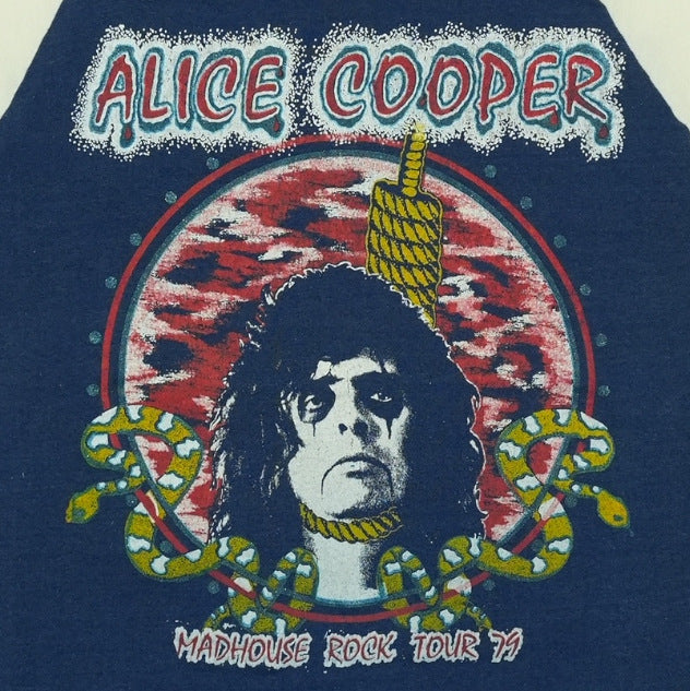 1979 Alice Cooper Madhouse Rock Tour Jersey Shirt