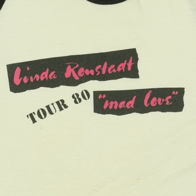 1980 Linda Rondstandt Mad Love Tour Jersey Shirt