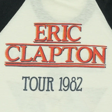 1982 Eric Clapton Tour Jersey Shirt