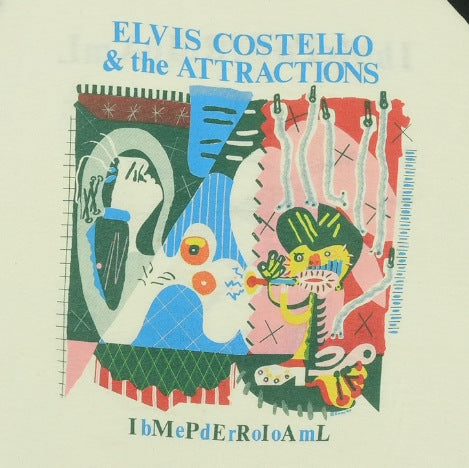 1982 Elvis Costello Imperial USA Tour Jersey Shirt