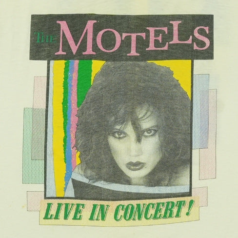 1982 The Motels All Four One Tour Jersey Shirt