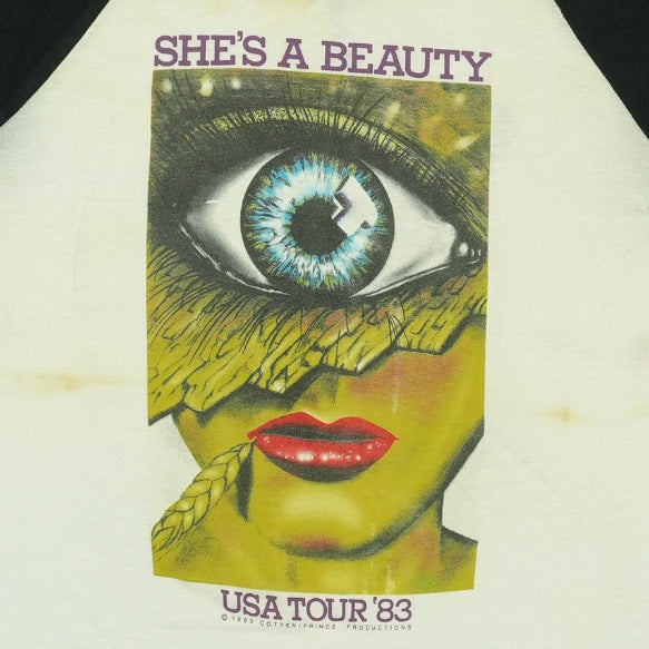 1983 The Tubes She's A Beauty Tour Jersey Shirt
