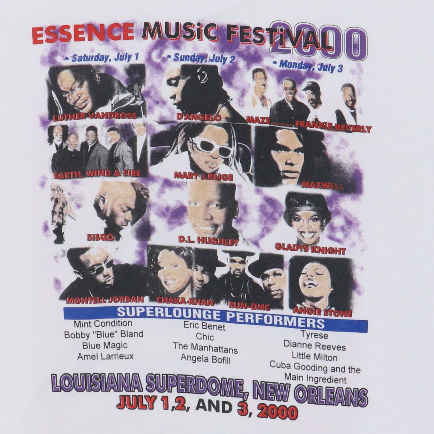 2000 Essence Music Festival Shirt