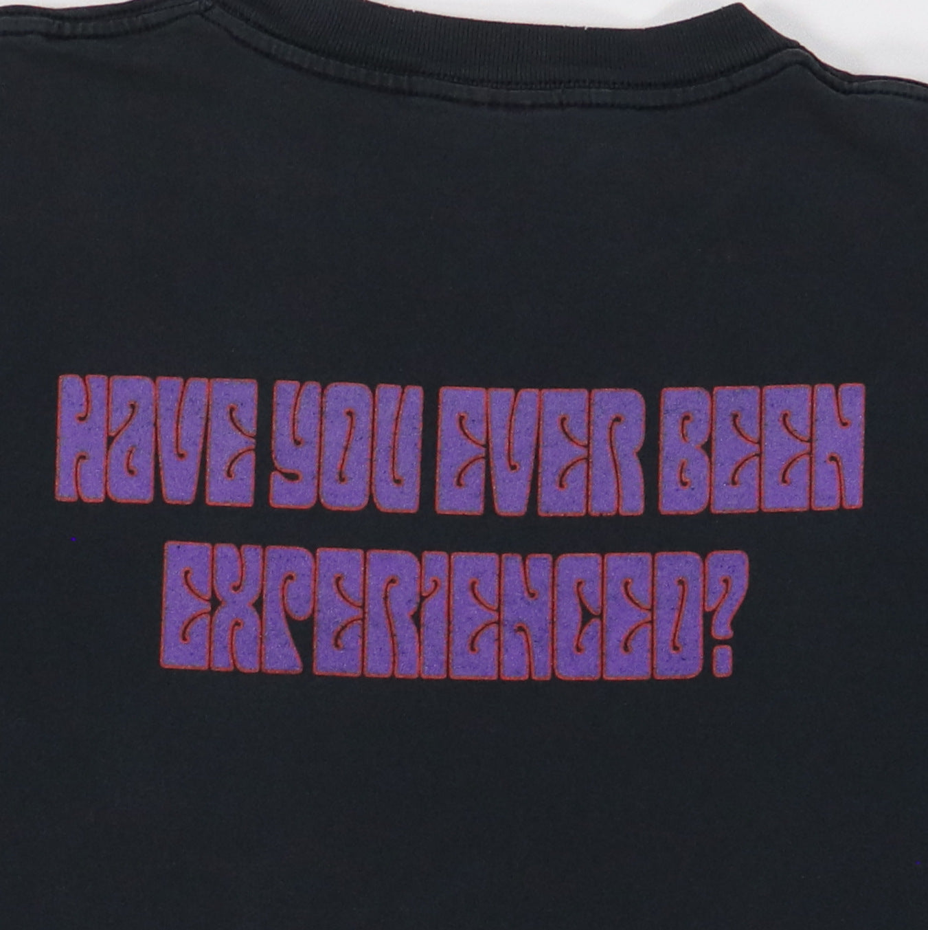 1990s Jimi Hendrix Have You Ever Been Experienced Shirt Detail