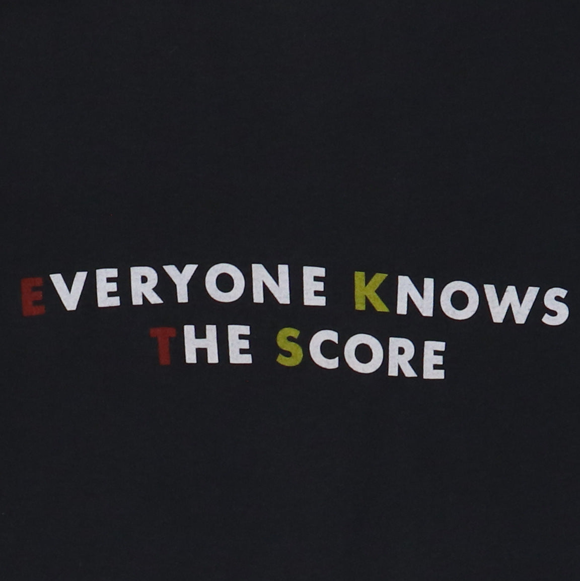 1986 Emerson Lake Powell The Score Shirt