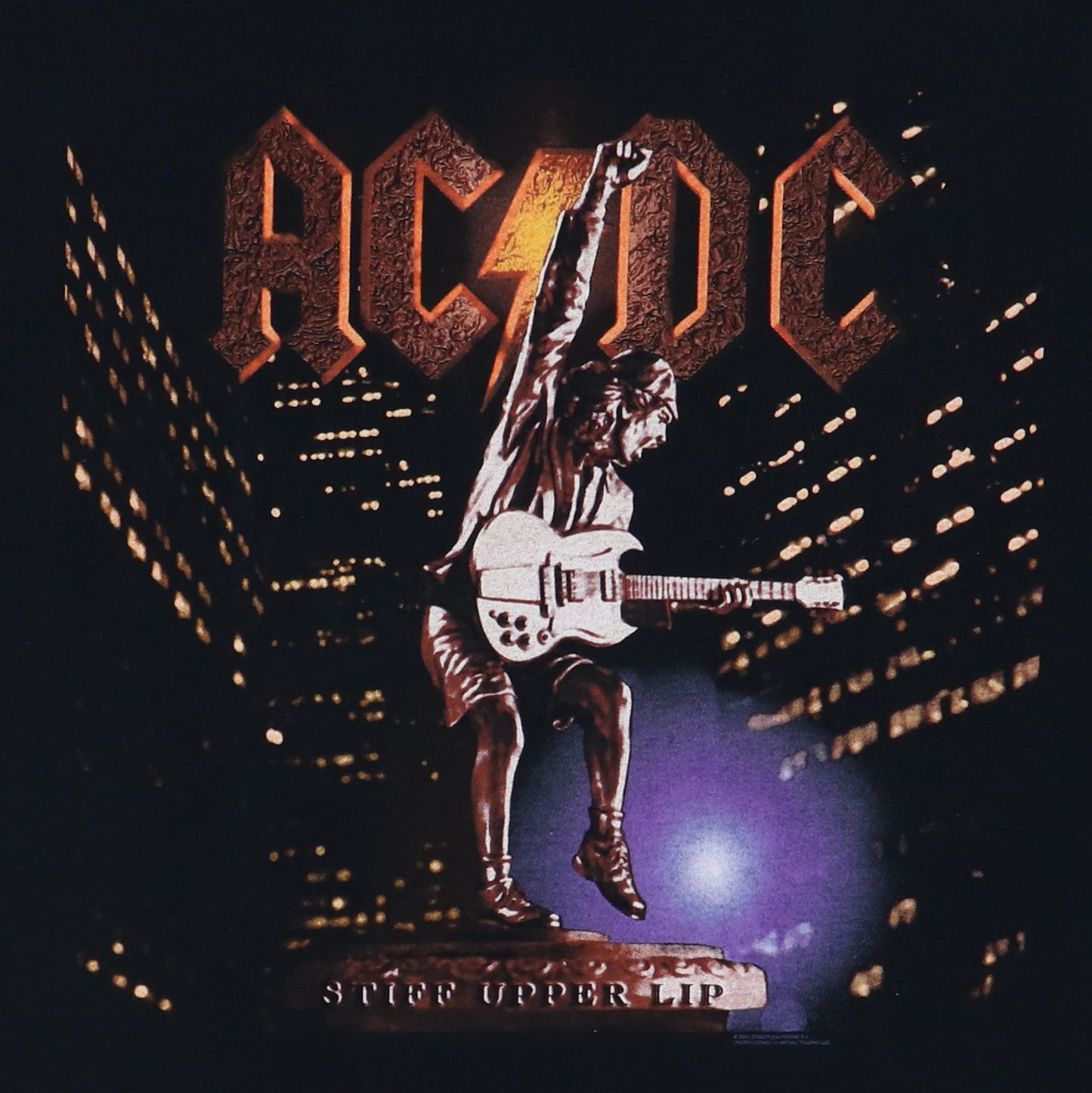 2000 ACDC Stiff Upper Lip Tour Shirt