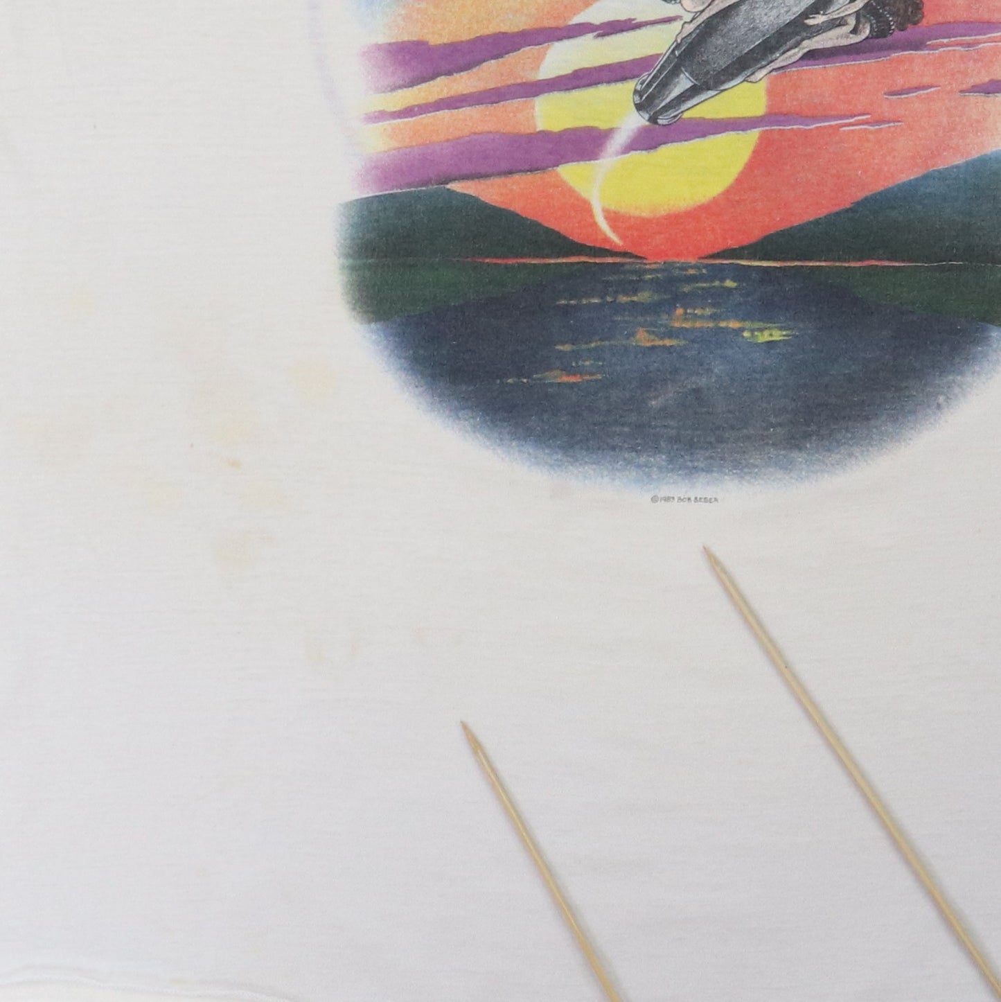 1983 Bob Seger The Distance Tour Jersey Shirt