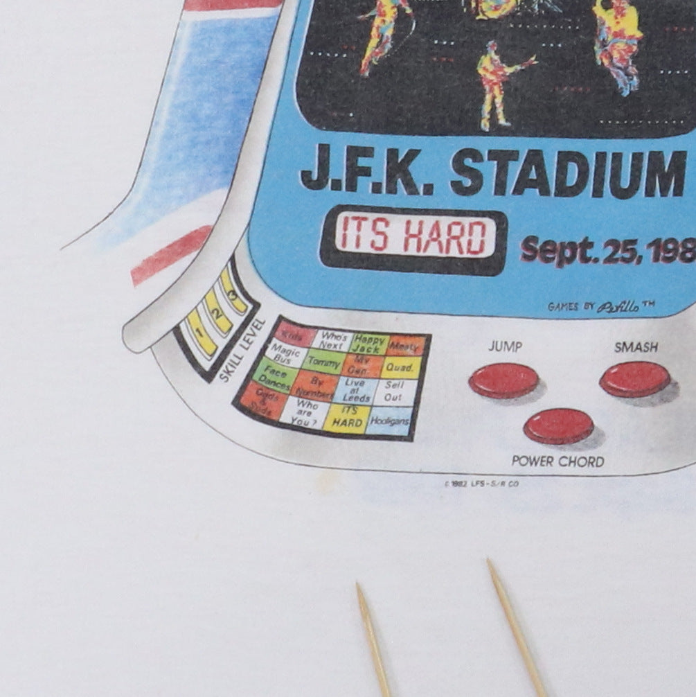 1982 The Who The Clash Tour Jersey Shirt