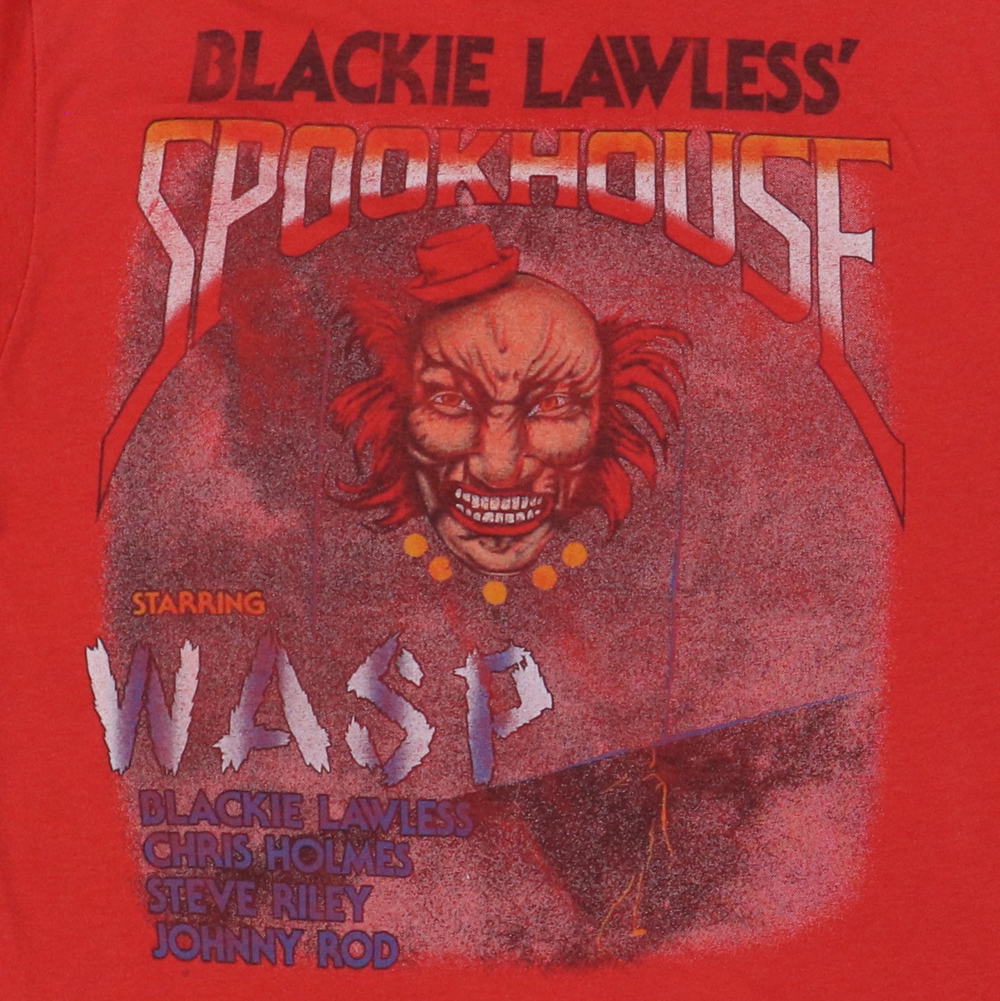 1987 WASP Spookhouse Shirt