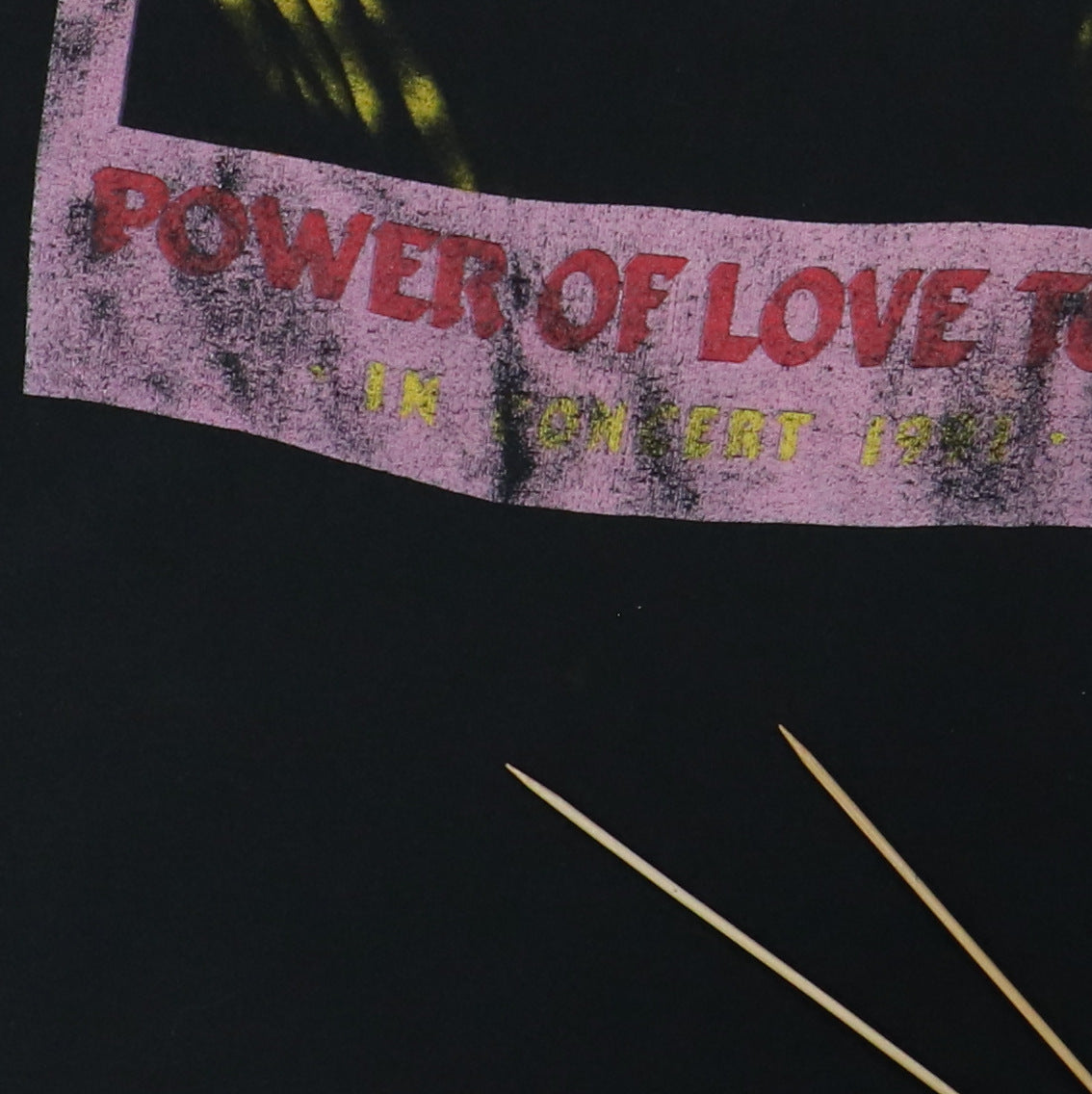 1991 Luther Vandross Power Of Love Tour Shirt