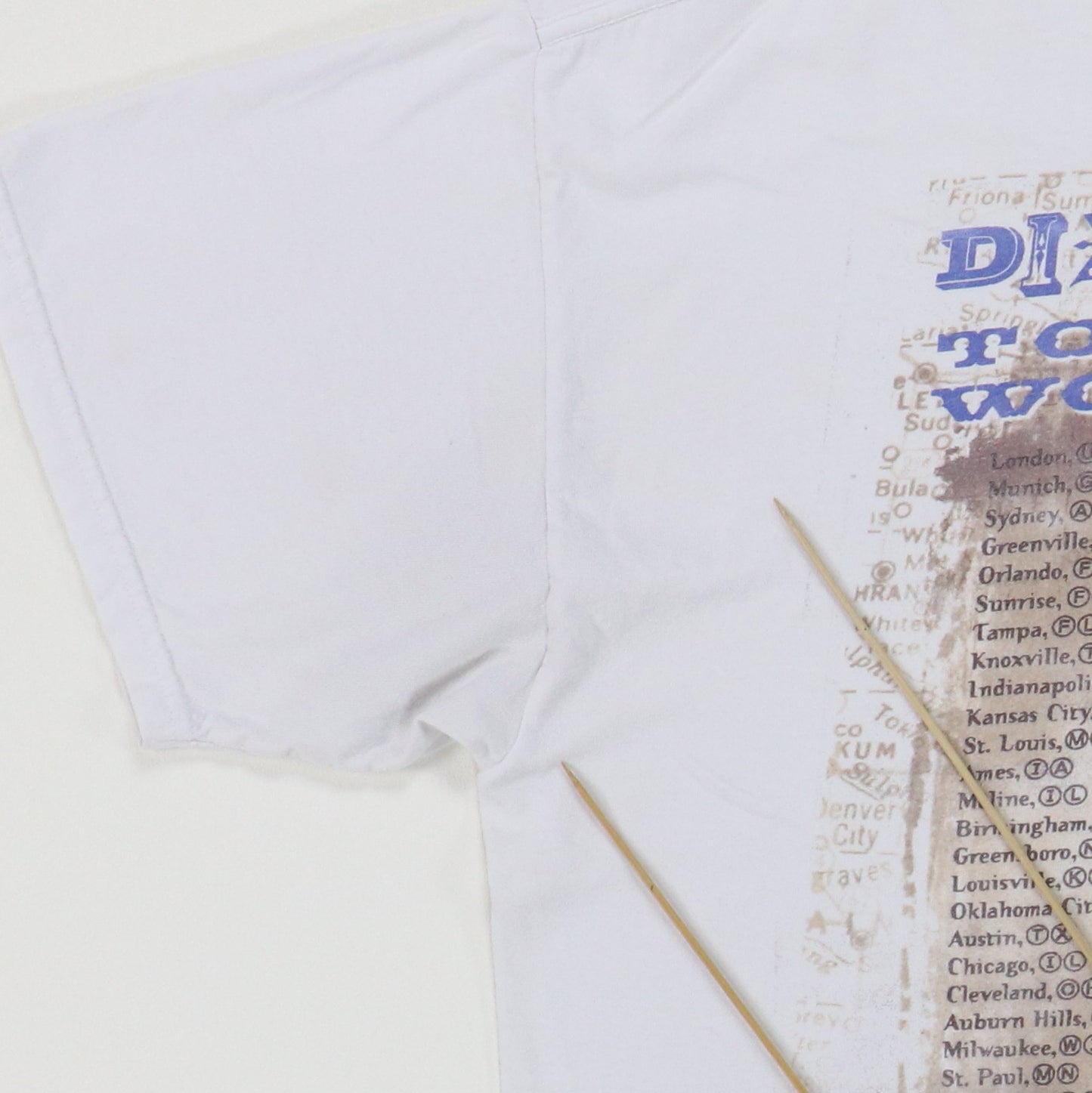 2003 Dixie Chicks Top Of The World Tour Shirt