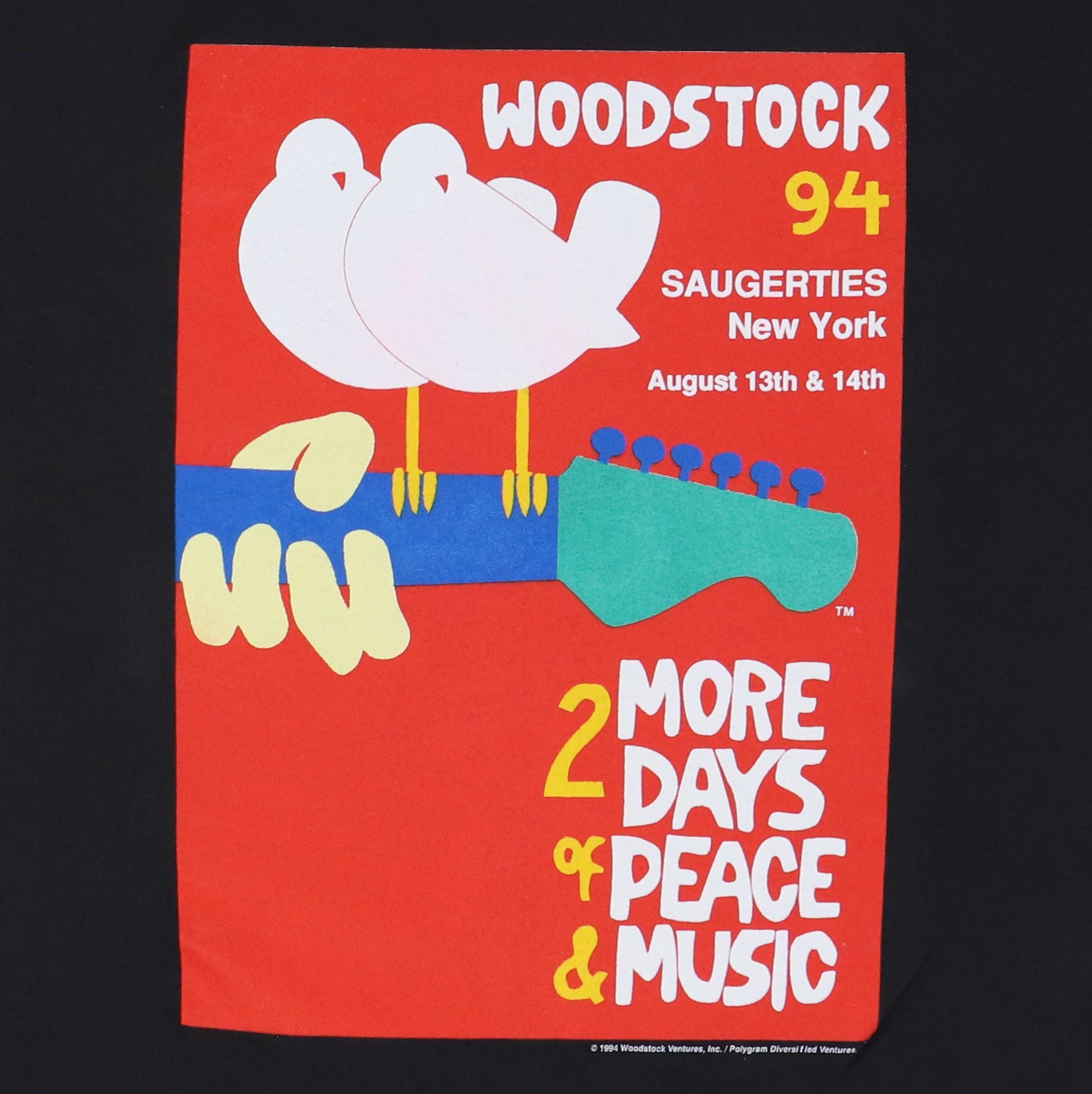 1994 Woodstock Concert Shirt