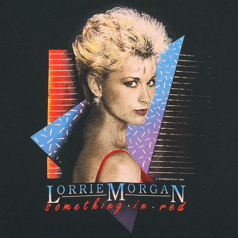 1991 Lorrie Morgan Something In Red Shirt