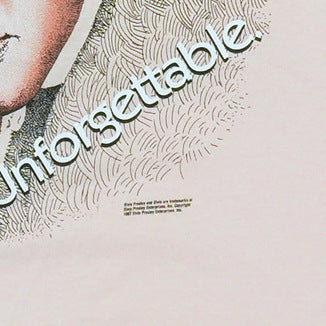 1987 Elvis Presley Unforgettable Shirt