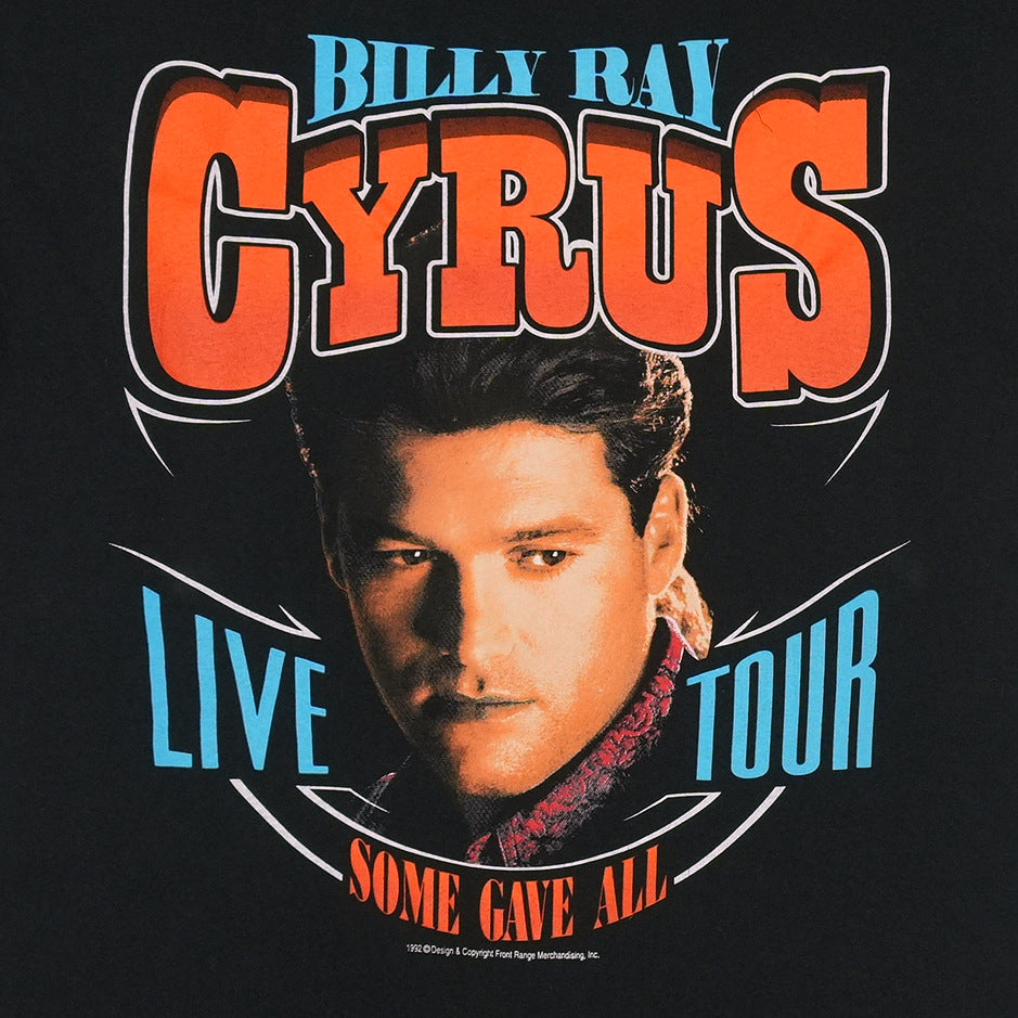 1992 Billy Ray Cyrus Some Gave All Tour Shirt