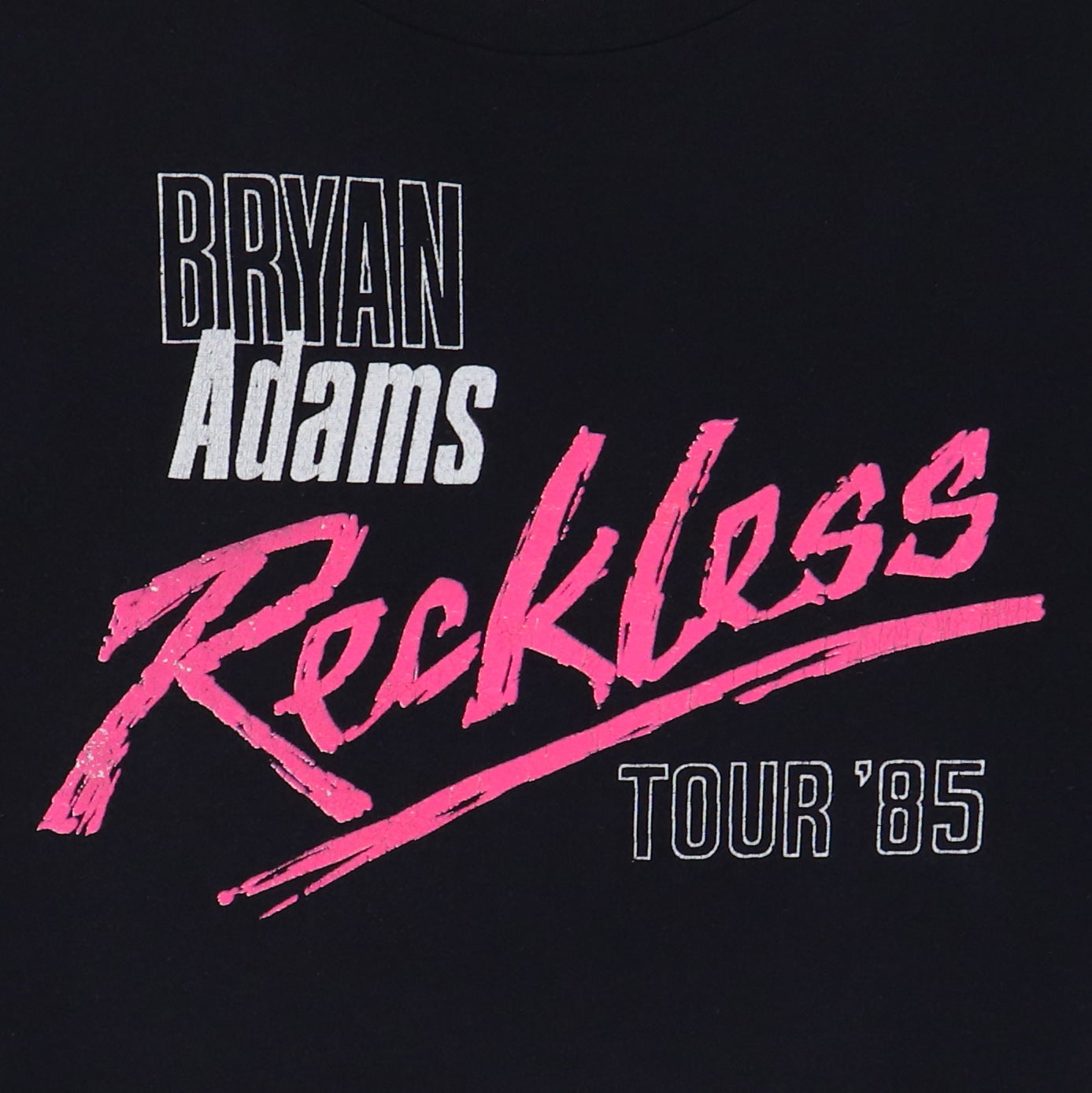 1985 Bryan Adams Reckless Tour Shirt