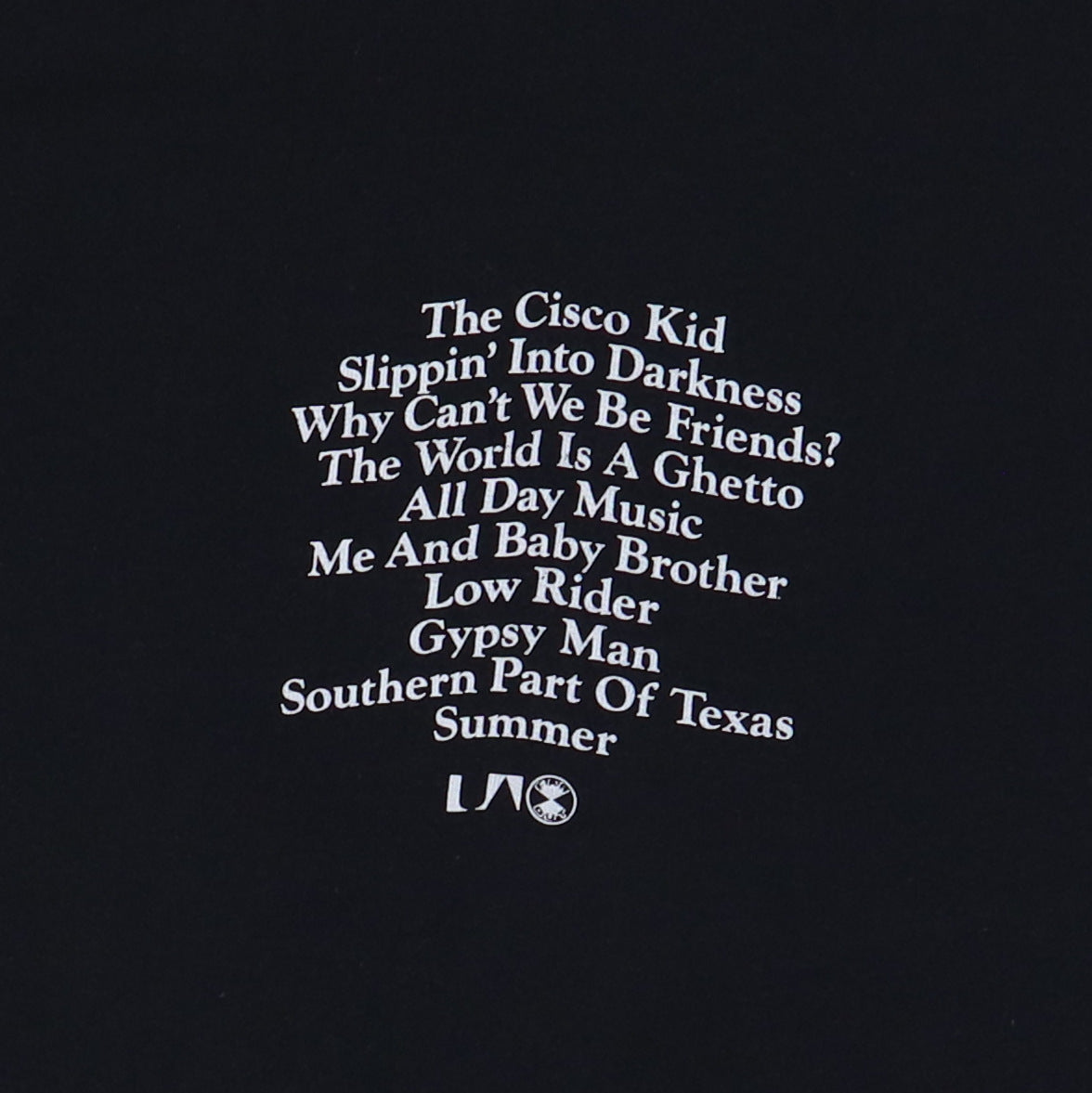 1976 War Greatest Hits Promo Shirt