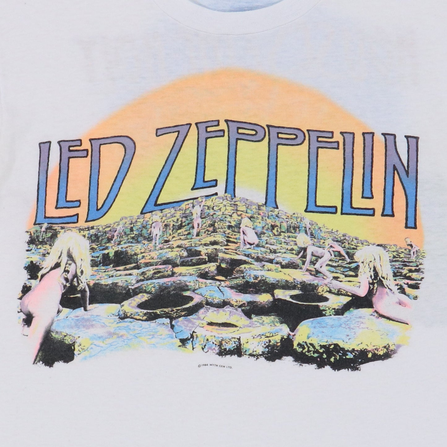 1984 Led Zeppelin Houses Of The Holy Shirt