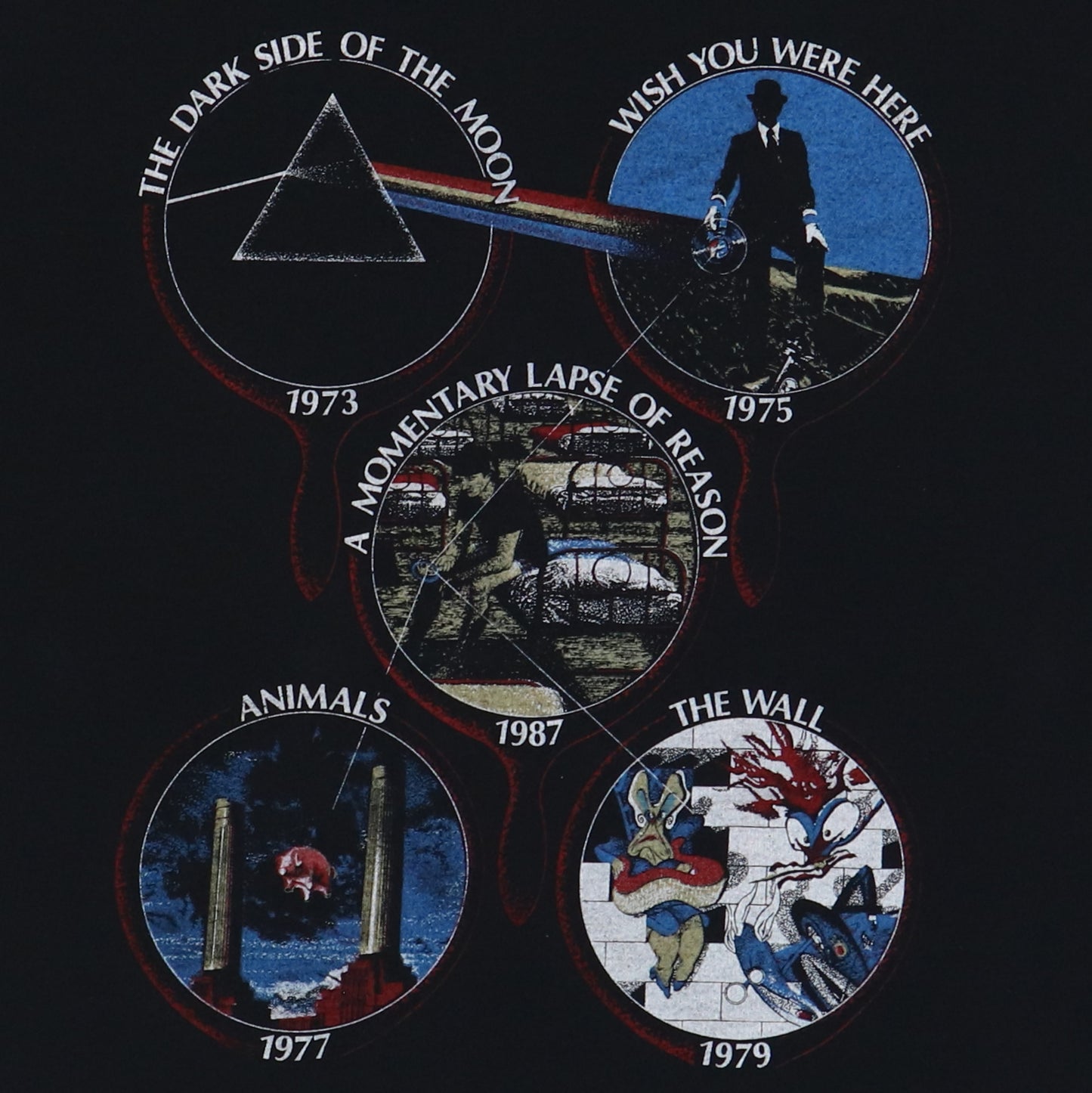 1987 Pink Floyd Momentary Lapse Tour Shirt