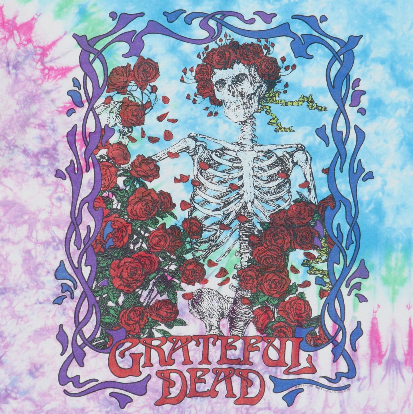 1992 Grateful Dead Bertha Tie Dye Shirt