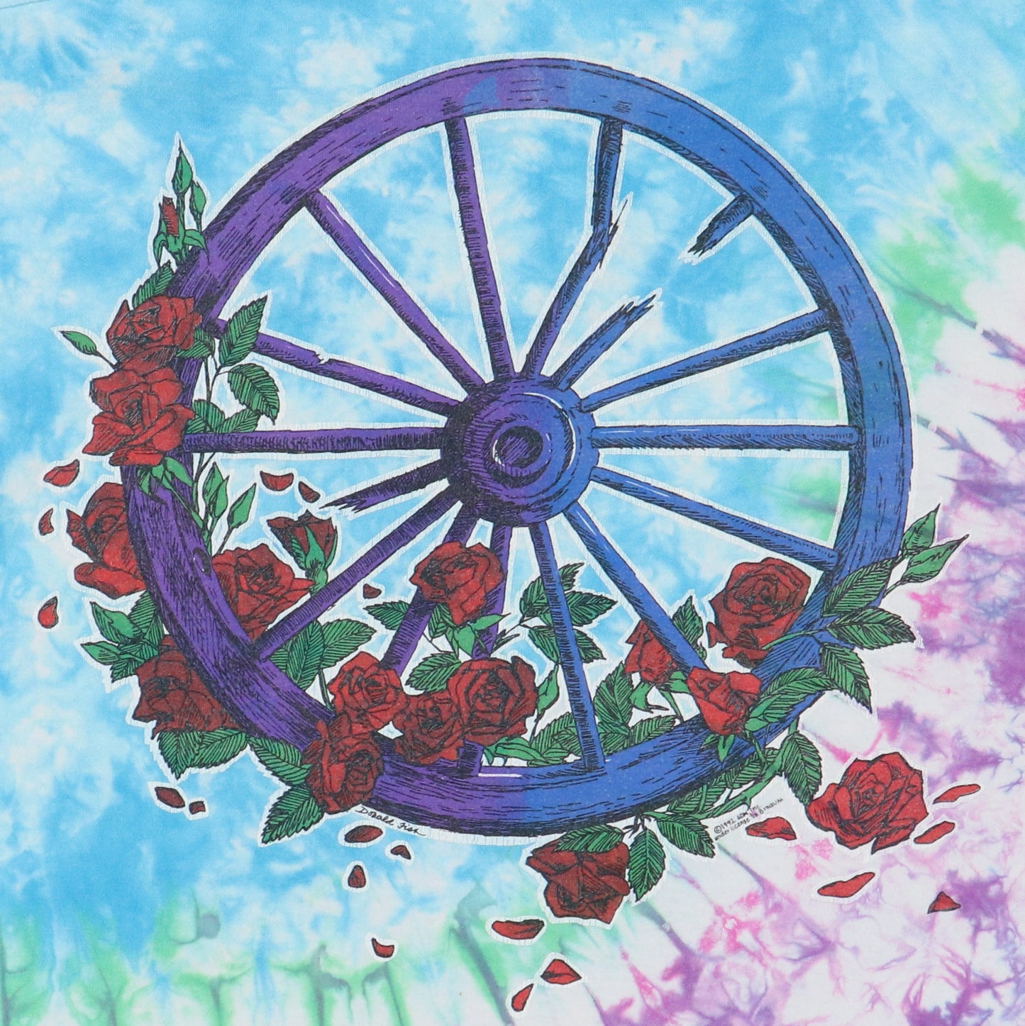 1992 Grateful Dead Bertha Tie Dye Shirt