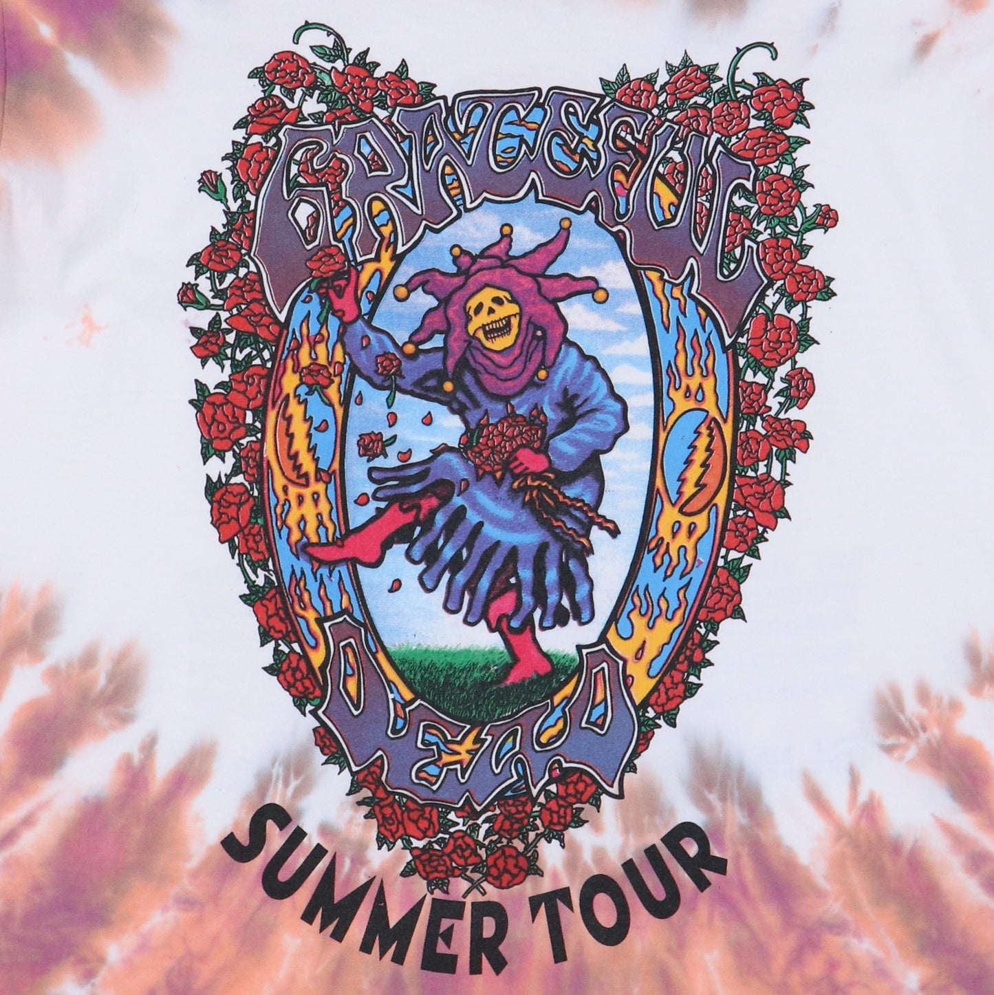 1995 Grateful Dead Summer Tour Tie Dye Shirt