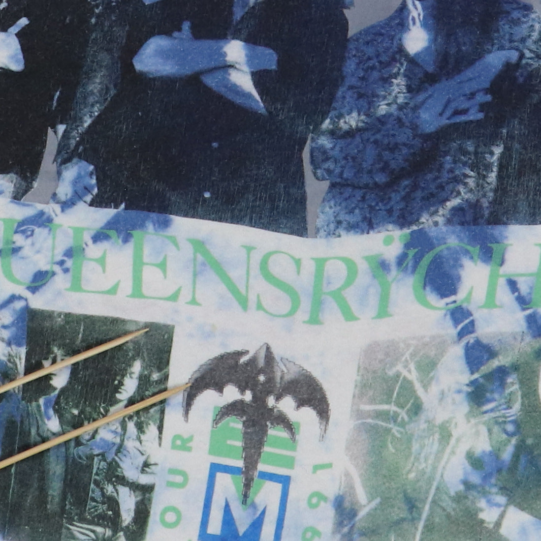 1991 Queensryche Tie Dye Tour Shirt