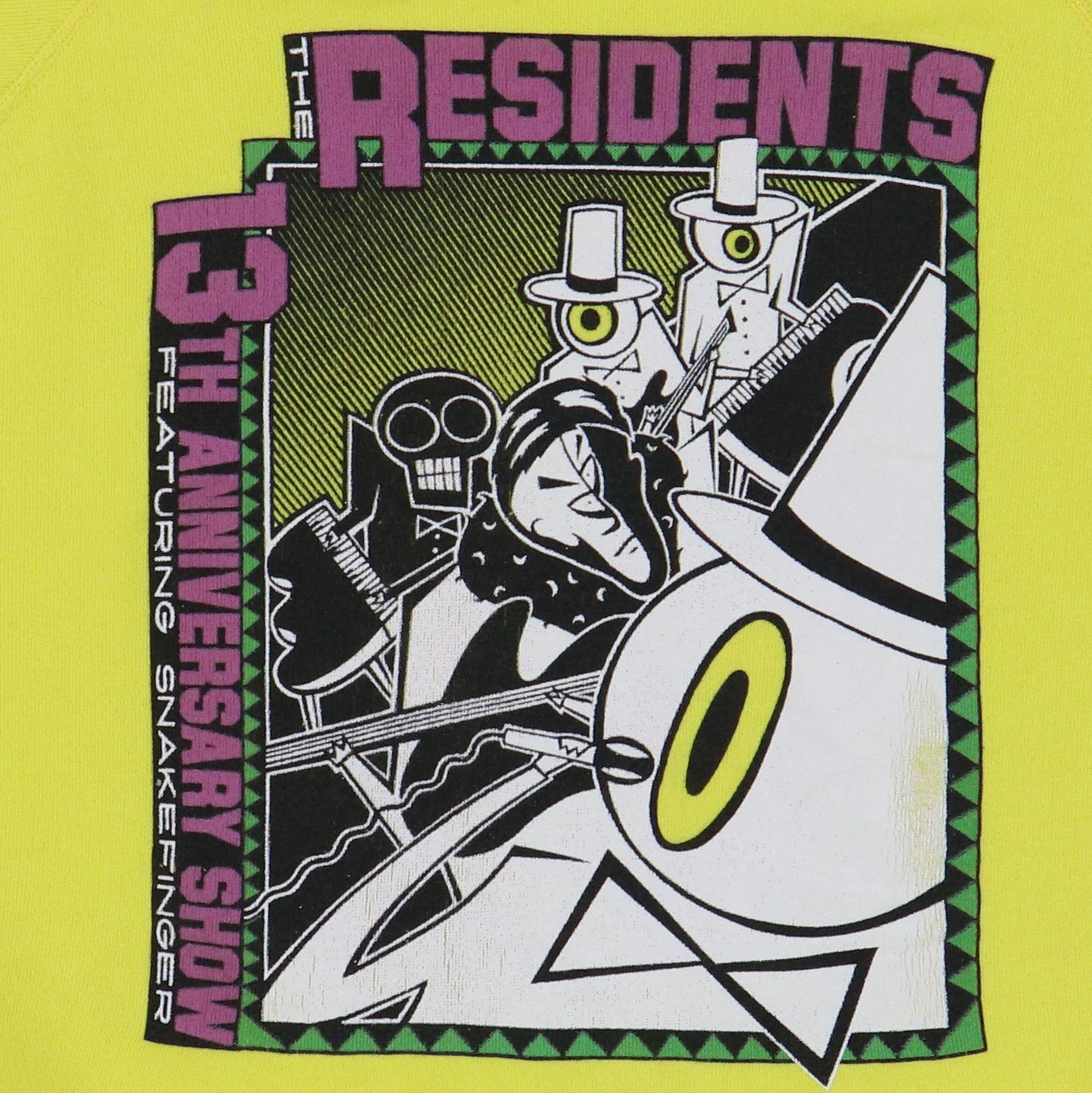 1987 The Residents 13th Anniversary Show Sweatshirt