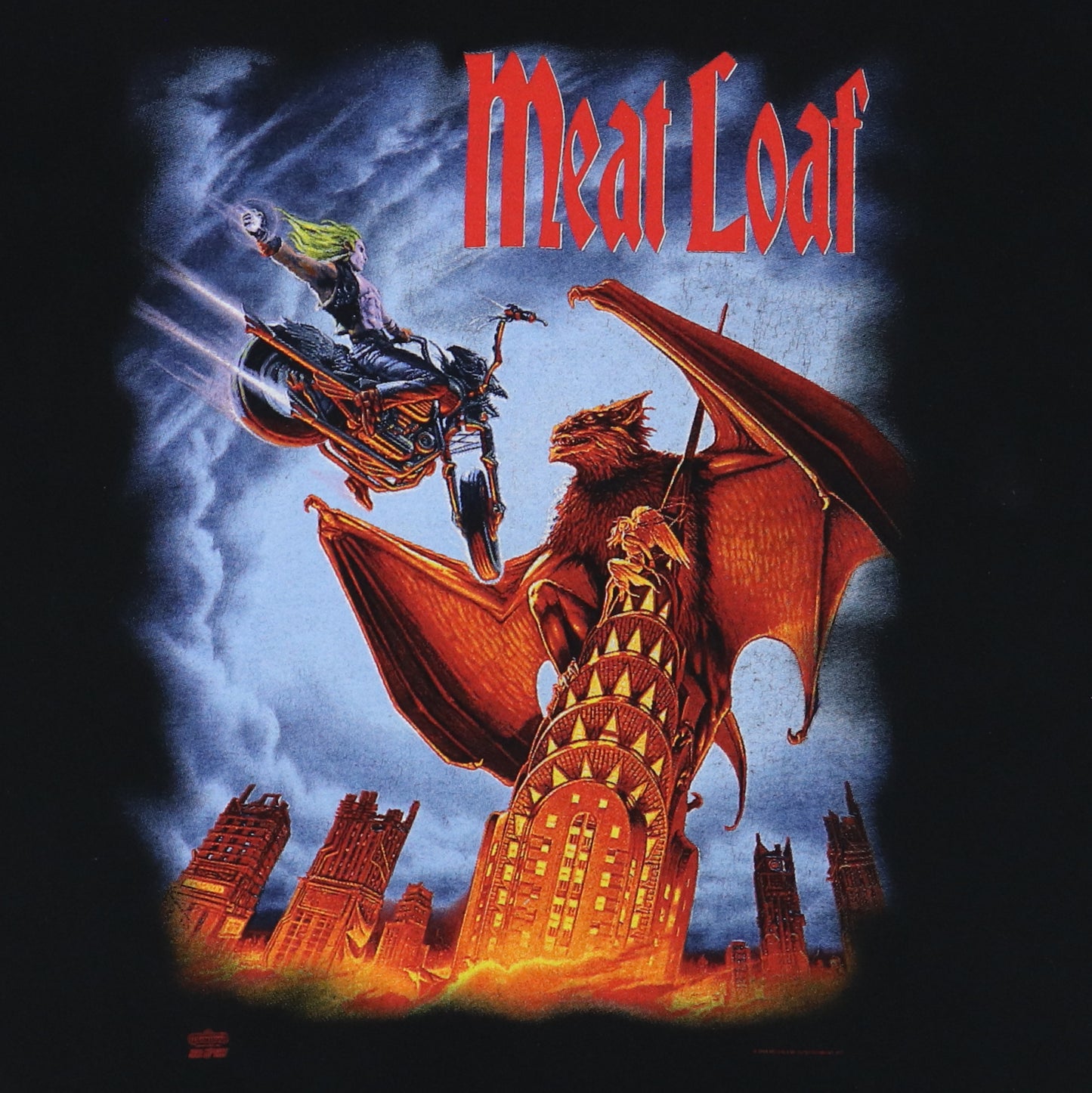 1994 Meat Loaf Everything Louder Tour Shirt