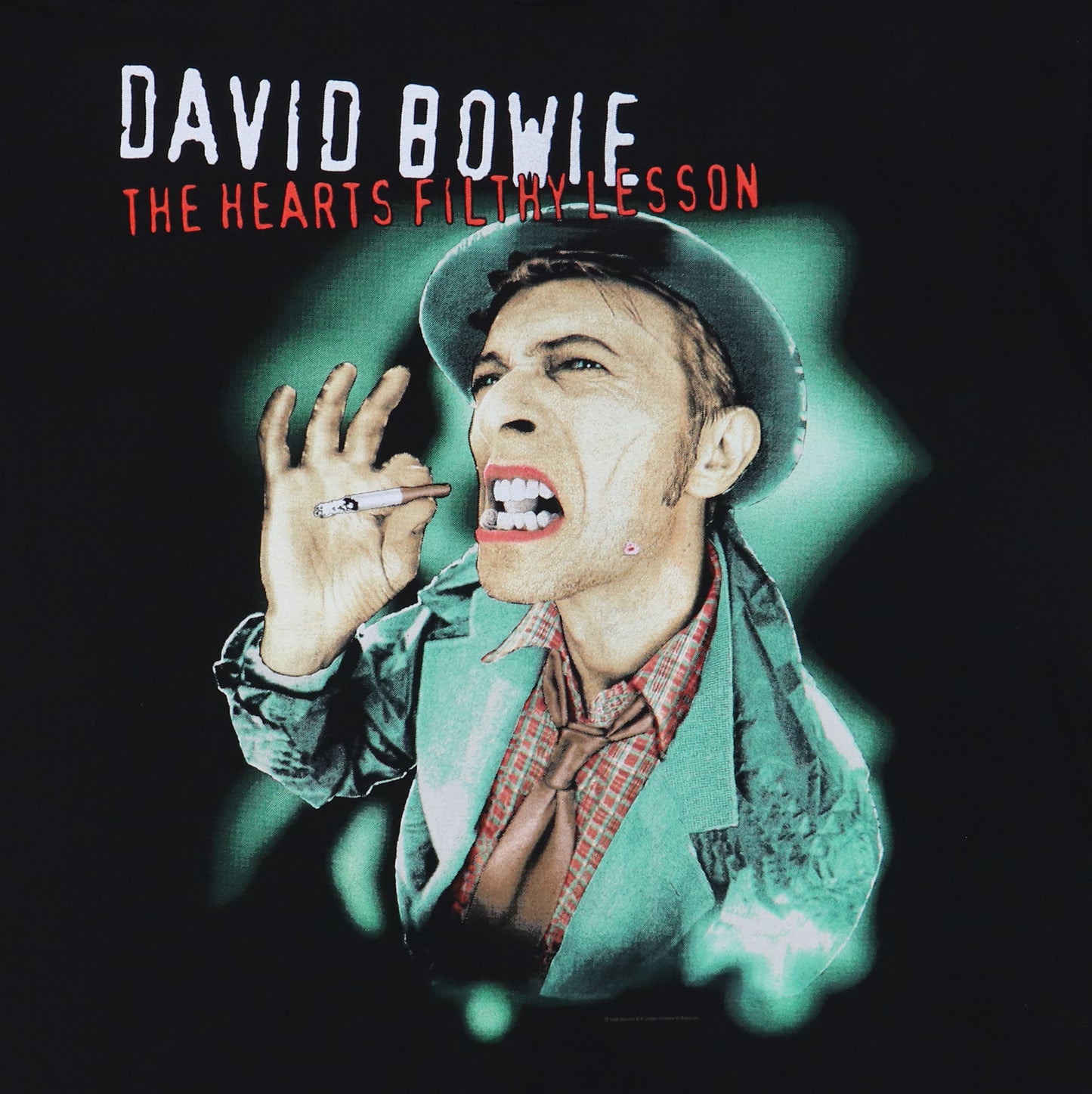 1995 David Bowie The Hearts Filthy Lesson Tour Shirt