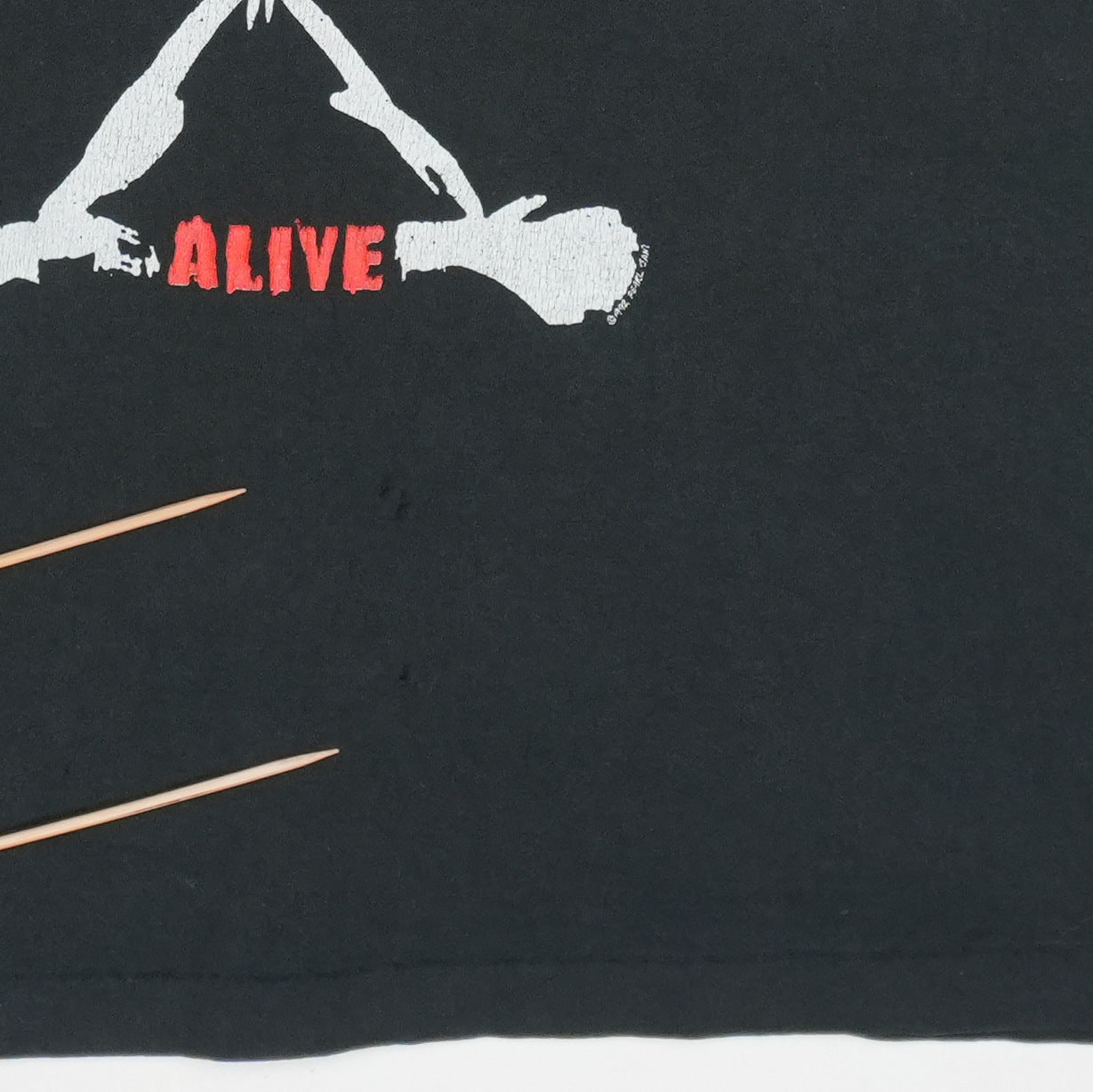 1990s Pearl Jam Alive Stickman Shirt