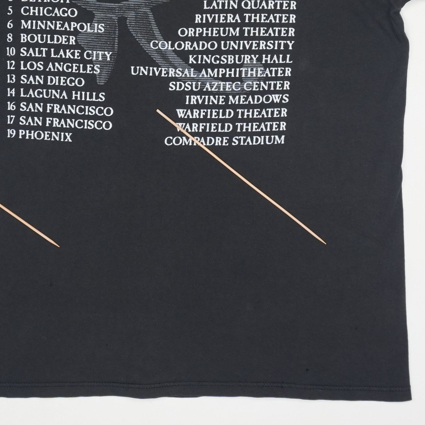 1991 The Sisters Of Mercy Tour Thing Shirt