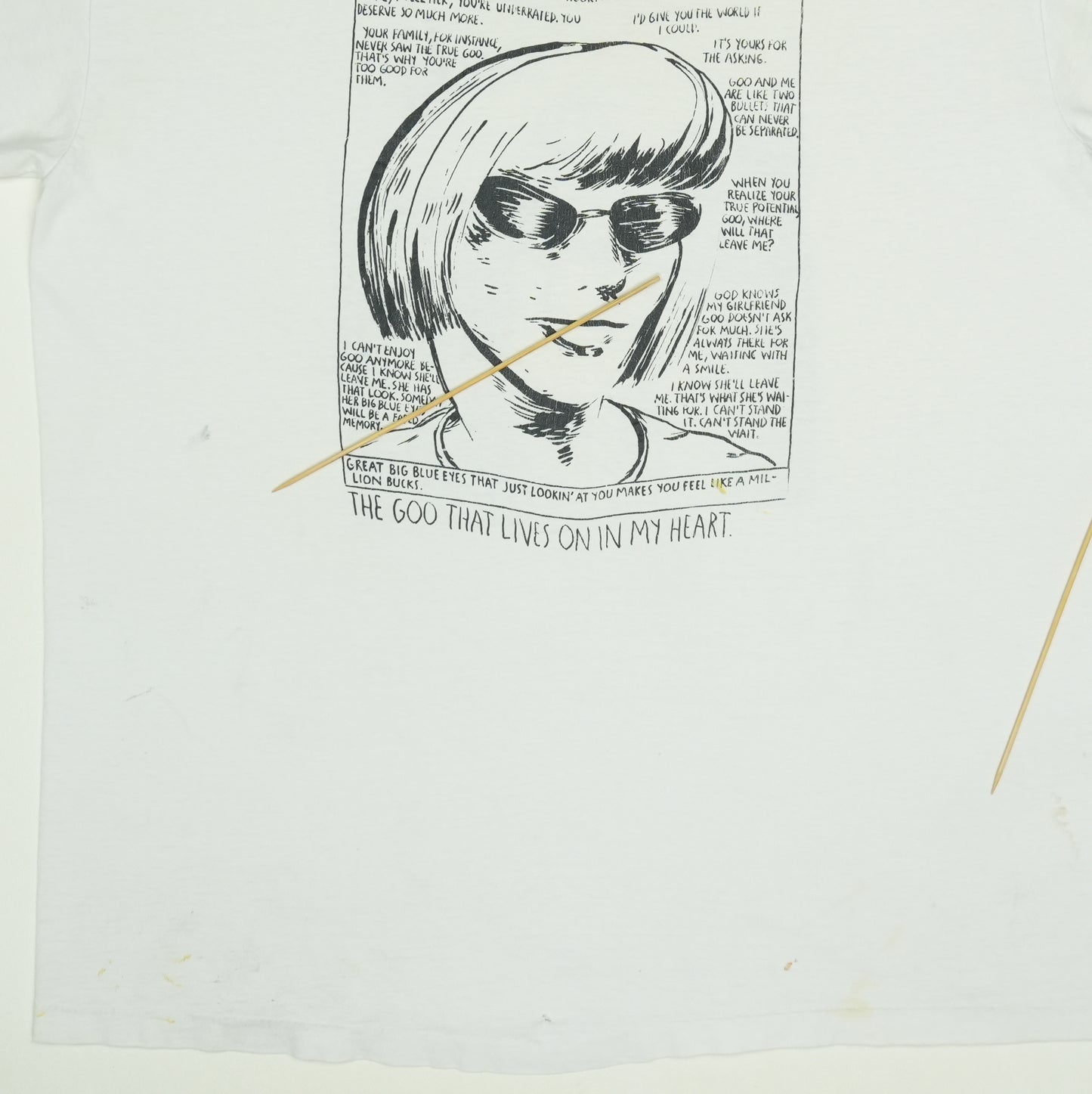 1990s Sonic Youth Goo Shirt