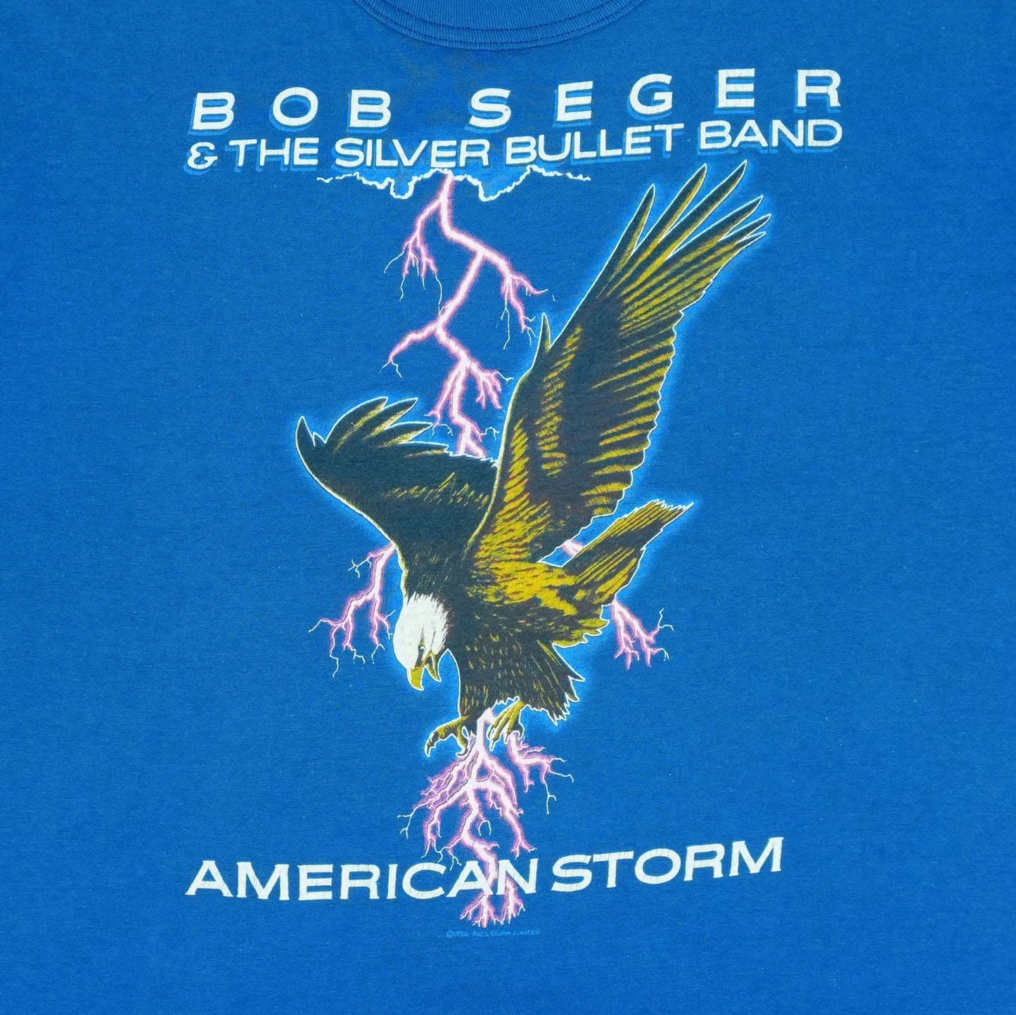 1987 Bob Seger Silver Bullet Band Tour Shirt